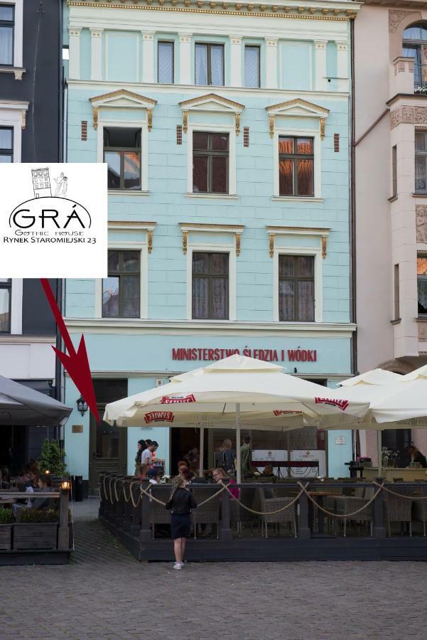 Apartament Gra - Gothic House Торунь Экстерьер фото
